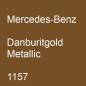 Preview: Mercedes-Benz, Danburitgold Metallic, 1157.